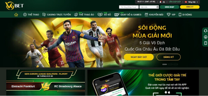 web cá cược bóng đá V9bet